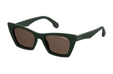 Image of Carrera 5044/S Progressive Prescription Sunglasses CA5044S-0DLD-70-5019 - Lens Diameter 50 mm, Frame Color Matte Green Military