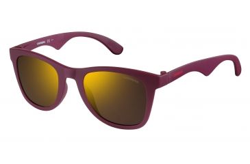 Image of Carrera 6000/ST/S Single Vision Prescription Sunglasses CA6000ST-0KVL-LC-5123 - Frame Color Burgundy, Lens Diameter 51 mm
