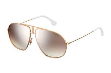Image of Carrera Bound/S Bifocal Prescription Sunglasses BOUNDS-0DDB-NQ-6012 - Frame Color Gold Copper, Lens Diameter 60 mm