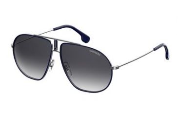 Image of Carrera Bound/S Bifocal Prescription Sunglasses BOUNDS-0DTY-9O-6213 - Lens Diameter 62 mm, Frame Color Blue Ruthenium