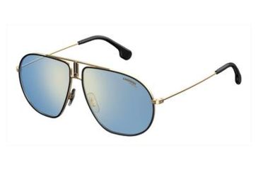Image of Carrera Bound/S Bifocal Prescription Sunglasses BOUNDS-0LKS-2Y-6012 - Lens Diameter 60 mm, Frame Color Gold / Blue