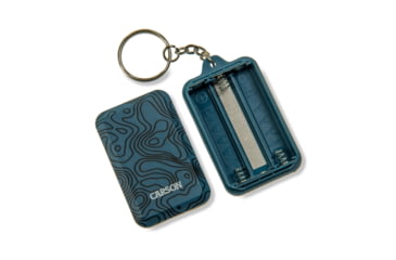 Image of Carson Keychain Flashlight, Blue, 1.4 in x 0.5 in x 2.4 in, KL-10BU