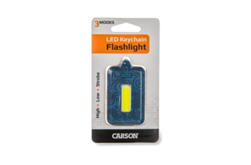 Image of Carson Keychain Flashlight, Blue, 1.4 in x 0.5 in x 2.4 in, KL-10BU