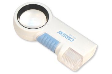 Image of Carson MagniFlash 11x Magnifier Loupe, White CP-40