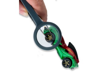 Image of Carson MagniGrip 4x LED Lighted Magnifier w/ Precision Tweezers - Batteries Included MG-88