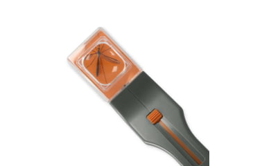 Image of Carson Optical Humane Bug Catcher Tool for Insect Catch-and-Release w/ 5x Magnifier, Gray, 2.2 in x 1.6 in x 10.5 in, HU-30