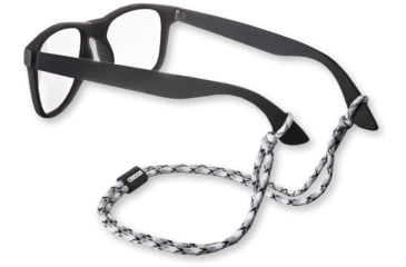 Image of Carson Optical Paracord Eyewear Retainers, White/Grey/Black, EX-50WGY