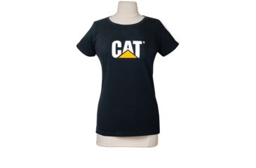 Image of Caterpillar Logo T-Shirt, Black, Extra Small 1510548-016-XS