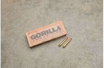 Image of Gorilla Ammunition .300 AAC Blackout 220 Grain Sierra MatchKing Rifle Ammo, 20 Rounds, Copper, 20 Rounds, gpf-247