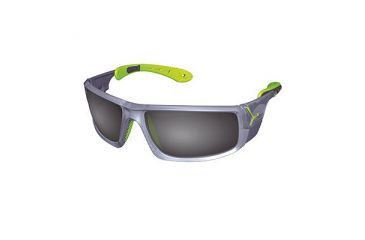 Image of Cebe Ice 8000 Sunglass Crystal Grey Frame, Grey Polarized AR Lens CBICE80006