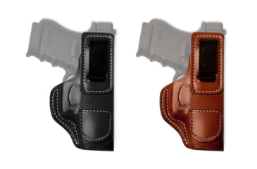 Image of Cebeci Arms Bersa Leather Inside Waistband Tuck Holster 20876, Black, Tan