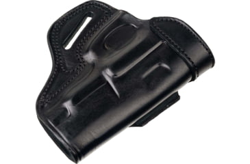 Image of Cebeci Arms Leather Reinforced Combat Grip Holster, 1911 &amp; All Clones 4.5in, Left Hand, Black, 20724LB04