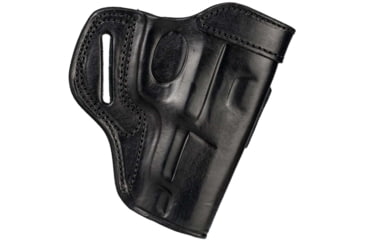 Image of Cebeci Arms Leather Reinforced Combat Grip Holster, 1911 &amp; All Clones 4.5in, Left Hand, Black, 20724LB04