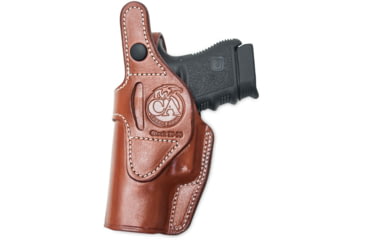Image of Cebeci Arms Leather IWB Holster for Springfield XD9, XD40 Subcompact 3in, Tan, Left 20795LT54