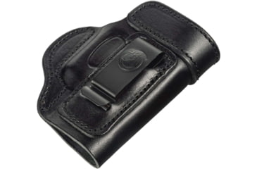 Image of Cebeci Arms Leather IWB Holster Reinforced Mouthfor SCCY CPX2, Black, Right Hand, 20799RB79