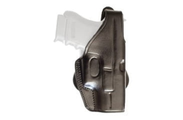 Image of Cebeci Arms Leather Paddle Thumb Break Holsters, Colt King Cobra 2in, Right, Black, 20377RB88