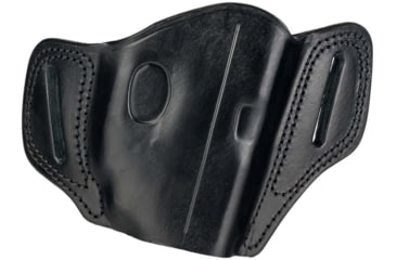 Image of Cebeci Arms Leather Pancake Holster Combat Grip for Sig Sauer P320, Black, Right 20825RB14