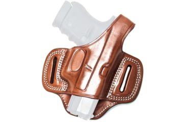 Image of Cebeci Arms Leather Pancake Holster Open Muzzle for Walther CCP, Tan, Right Hand, 20917RT81