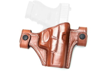 Image of Cebeci Arms Leather Snap Holster for Springfield XD9, XD40 Subcompact 3in, Tan, Left 20832LT54