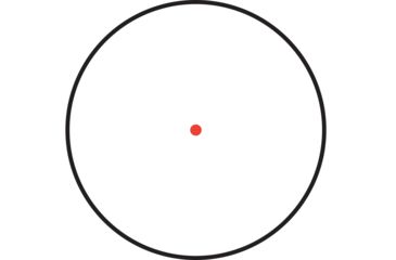 Image of Aimpoint Micro S-1 Red Dot Reflex Sight, 6 MOA Dot Reticle, Black, Semi Matte, Anodized, 200369