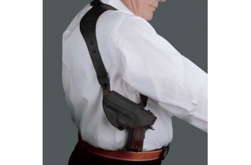 Image of Desantis C.E.O. Shoulder Rig for Beretta PX4 Storm 9mm/40cal 4in, Right Hand, Black 11ZBAM8Z0