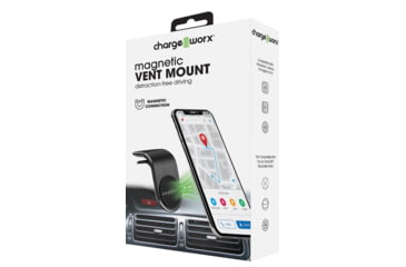 Image of Chargeworx Magnetic Vent Phone Mount, Black, CX9920BK