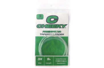 Image of Cheeky Fishing Freshwater Leader 3-Pack, Clear Nylon, 3X, 8.3 lb test, C-LEA-3XN-3PK