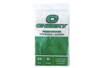 Image of Cheeky Fishing Freshwater Leader, Clear Nylon, 5X, 4.8 lb test, C-LEA-5XN-1PK