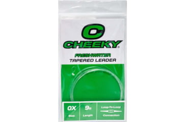 Image of Cheeky Fishing Freshwater Leader, Single, 0X, Clear, C-LEA-0XN-1PK
