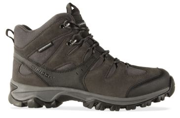 Image of Chinook Footwear Oswego Wide Width Suede And Nylon Waterproof Hiker Boot - Mens, Dark Grey/Black, 8, 8540-050W-8