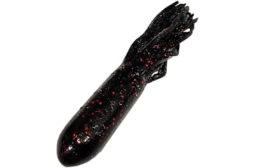 Image of Chompers Finesse Tube Tube, 1, 4in, Black/Red Flake, TB4N10-13
