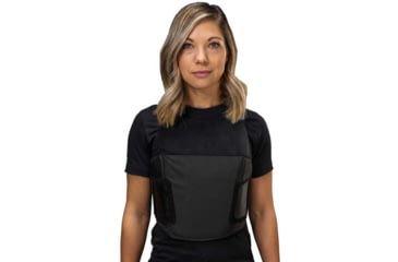 Image of USED Citizen Armor V-Shield Ultra Conceal Body Armor and Carrier - Women's, C1 Standard IIIA, Black, Extra Small, AT-S051BKF, EDEMO1