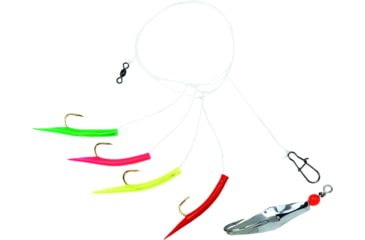 Image of Clarkspoon Mackerel Tree Mackerel Tree Rig w/#00 Silver Clarkspoon, 2/0 Hook, 2" Blade, MT-00RBMS