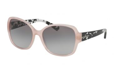 Image of Coach HC8166F Bifocal Prescription Sunglasses HC8166F-535011-58 - Lens Diameter 58 mm, Frame Color Blush/Black Crystal Mosaic