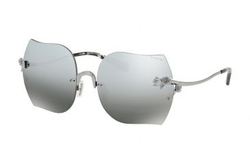 Image of Coach L1020 HC7082B Progressive Prescription Sunglasses HC7082B-900488-60 - Lens Diameter 60 mm, Frame Color Shiny Gunmetal