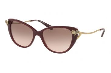 Image of Coach L1022 HC8242BF Bifocal Prescription Sunglasses HC8242BF-552011-56 - Lens Diameter 56 mm, Frame Color Oxblood