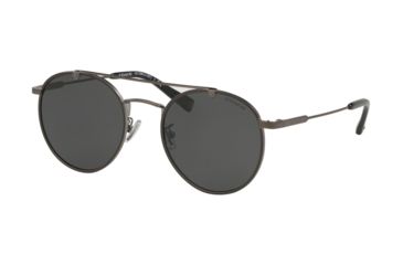 Image of Coach L1087 HC7098 Sunglasses 900487-52 - , Dark Gray Solid Lenses