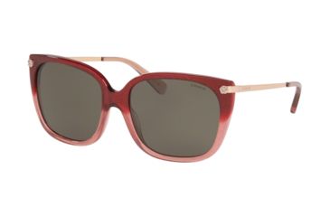 Image of Coach L1097 HC8272 Bifocal Prescription Sunglasses, 56mm, Burgundy Glitter Gradient, HC8272-55513-56-BI