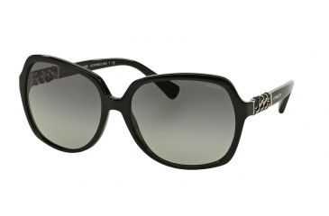 Image of Coach L130 HC8155Q Progressive Prescription Sunglasses HC8155Q-500211-59 - Lens Diameter 59 mm, Frame Color Black