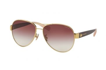 Image of Coach L148 HC7063 Bifocal Prescription Sunglasses HC7063-92638H-58 - Lens Diameter 58 mm, Frame Color Gold/Plum Blush Gradient