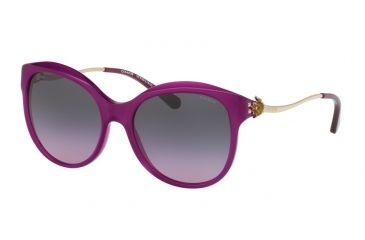 Image of Coach L1610 HC8189 Progressive Prescription Sunglasses HC8189-541890-55 - Lens Diameter 55 mm, Frame Color Violet/Light Gold