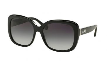 Image of Coach L559 HC8158F Bifocal Prescription Sunglasses HC8158F-500211-58 - Lens Diameter 58 mm, Frame Color Black