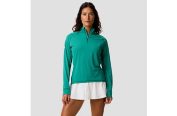 Image of Coalatree Tahoe Sun 1/4 Zip - Womens, BCCZ37V-BLA-S
