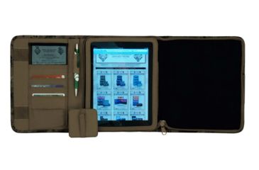 Image of Mercury Tactical Ipadfolio, Marpat Woodland Digital Camouflage, 10 1/2in.x8 3/4in.x1 1/2in. 9926-DGC