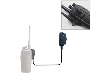 Image of Code Red Replacement Amplified Ptt Puck W/ M7 Connector For Nexus Tactical Headsets - PTT-NX-M7-AMP