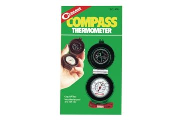 Image of Coghlans Compass and Thermometer Combo With Belt Clip and Lanyard 9740