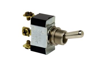 Image of Cole Hersee Heavy Duty Toggle Switch SPDT On Off On 3 Screw 69479