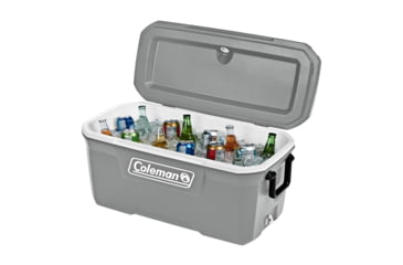 Image of Coleman 316 Series 70-Quart Hard Cooler, Rock Gray/White/Rock Gray, CM1010810001-16