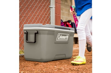 Image of Coleman 316 Series 70-Quart Hard Cooler, Rock Gray/White/Rock Gray, CM1010810001-16