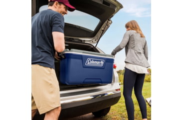 Image of Coleman 316 Series 70-Quart Hard Cooler, Twiling/Red/White, CM1010810001-51